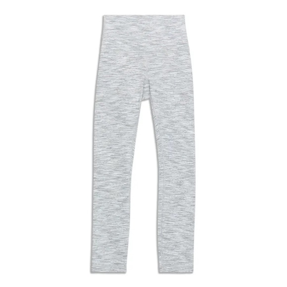 Lululemon align legging size 4 light grey space dye- Ice Grey Alpine White - Picture 1 of 3